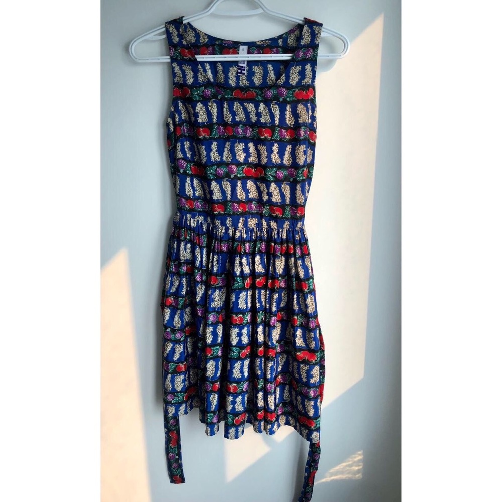 Vegetable print dress